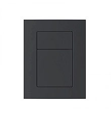 Кнопка смыва для инсталляции Wonzon&Woghand, Черный матовый WW-IB256-MB