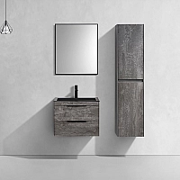База под раковину Vincea Chiara 2D 600 подвесная 2 выкатных ящика Soft-close G.Stone