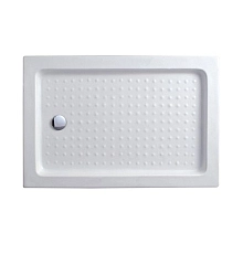 Акриловый поддон для душа Cezares Tray A 120х80 TRAY-A-AH-120/80-15-W0 Белый