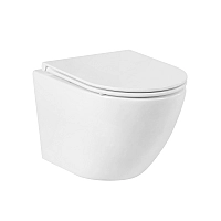 Унитаз BelBagno Sfera-R BB046CHR подвесной без сиденья