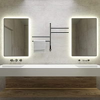 Полотенцесушитель электрический Vincea VTD-1S1CGE 43x60, графит, таймер