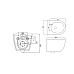 Комплект унитаза Cezares Stylus CZR-513-TH-R/CZR2316SC с инсталляцией BelBagno BB026/BB051CR с сиденьем Микролифт и клавишей смыва Хром