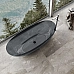 Ванна прозрачная Vincea VBT-6T01B 1700x750x550 черный