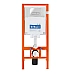 Комплект унитаза с инсталляцией BelBagno Onda BB066CHR/BB870SC/BB002-80/BB005-PR-CHROME с сиденьем Микролифт и клавишей смыва Хром глянцевый