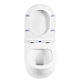 Комплект унитаза с инсталляцией BelBagno Onda BB066CHR/BB870SC/BB002-80/BB005-PR-CHROME с сиденьем Микролифт и клавишей смыва Хром глянцевый