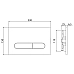 Комплект унитаза с инсталляцией BelBagno Onda BB066CHR/BB870SC/BB002-80/BB005-PR-CHROME с сиденьем Микролифт и клавишей смыва Хром глянцевый
