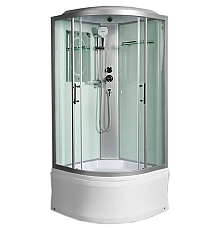 Душевая кабина WeltWasser WW500 Halle 1002 100x100 10000003243 профиль Хром