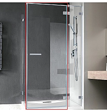 Душевая дверь Radaway Euphoria KDJ 80 383812-01R профиль Хром стекло прозрачное