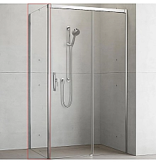 Душевая стенка Radaway Idea S1 100 L 387052-01-01L профиль Хром стекло прозрачное
