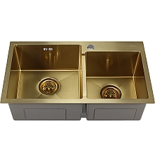 Кухонная мойка Melana Profline S7240HG Золото