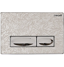 Клавиша смыва Creavit Design Ozel GP4009.36 Хром с декором