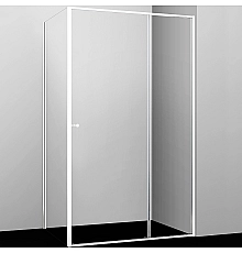 Душевой уголок WasserKRAFT Rhin 120x90 44S07 профиль Белый стекло прозрачное