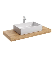 Умывальник Ravak FORMY 01 500 D XJL01250000 белый со скрытым переливом