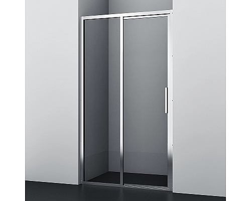 Душевая дверь WasserKRAFT Lopau 120 32S05L профиль Хром стекло прозрачное Душевая дверь WasserKRAFT Lopau 120 32S05L профиль Хром стекло прозрачное