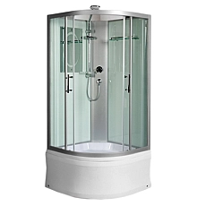 Душевая кабина WeltWasser WW500 Halle 801 80x80 10000003238 профиль Хром