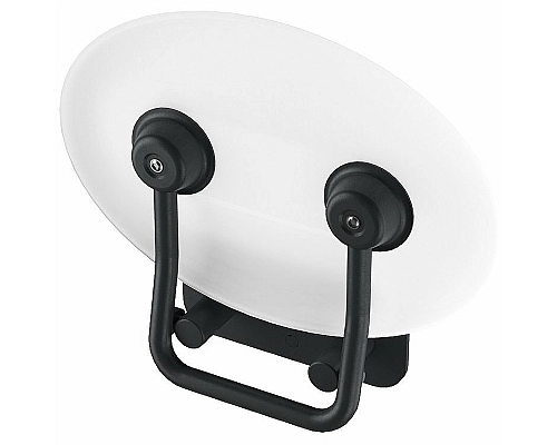 Сиденье для душа Ravak Ovo P II Opal/Black B8F0000057 Прозрачно-белое Черное Сиденье для душа Ravak Ovo P II Opal/Black B8F0000057 Прозрачно-белое Черное