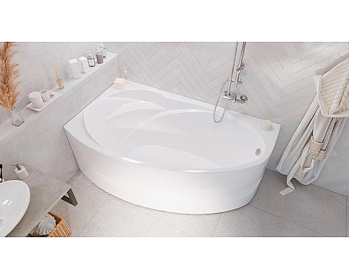 Акриловая ванна Marka One Julianna 160х95 L 01дж1695л