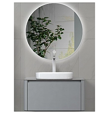Комплект мебели для ванной Black&White Universe U915.800 80 915800 подвесной Glossy light grey