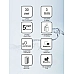 Душевая стенка Ravak Supernova APSS-90 940703R2Z1 профиль Черный стекло Transparent
