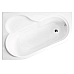 Акриловая ванна VAGNERPLAST SELENA 147 Left VPBA141SEL3LE-04