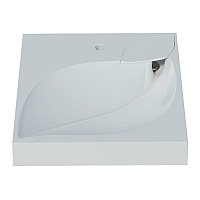 Раковина над стиральной машиной Madera List 60*60 с кронштейнами