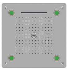 Верхний душ RGW Shower Panels SP-73 21140273-01 Хром
