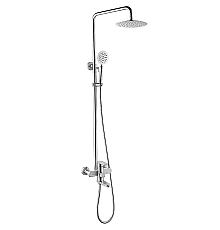 Душевая система Melana Stello F610307 Сатин