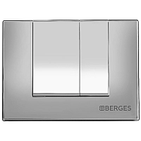 Клавиша смыва Berges Novum S3 040043 Хром