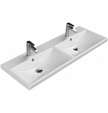 Раковина BelBagno 120 BB-0325-120-2-LVB двойная Белая