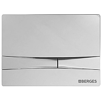 Клавиша смыва Berges Novum F3 040053 Хром