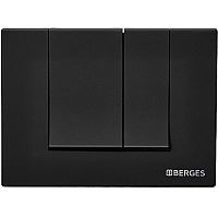 Клавиша смыва Berges Novum S5 040045 Черная