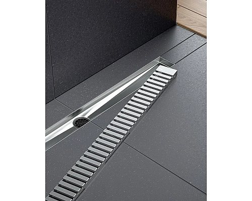 Душевой лоток Timo Drain System 80 DS230108/01 с решеткой Сатин Душевой лоток Timo Drain System 80 DS230108/01 с решеткой Сатин