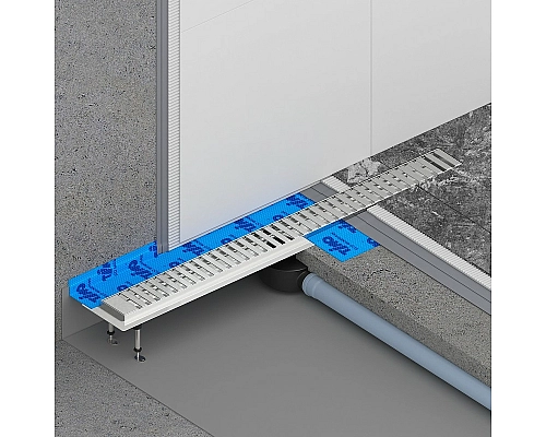 Душевой лоток Timo Drain System 80 DS230108/01 с решеткой Сатин Душевой лоток Timo Drain System 80 DS230108/01 с решеткой Сатин