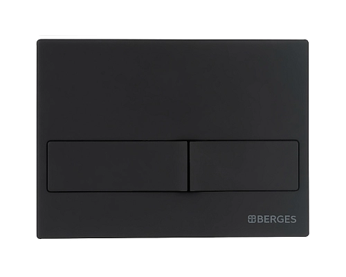 Клавиша смыва Berges Novum L5 040015 Черная Клавиша смыва Berges Novum L5 040015 Черная