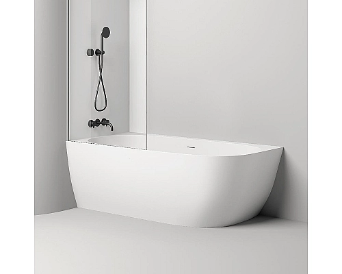 Ванна из искусственного камня Salini Sofia Corner Left 170х85 102525M Белая матовая Ванна из искусственного камня Salini Sofia Corner Left 170х85 102525M Белая матовая