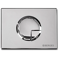 Клавиша смыва Berges Novum R3 040023 Хром