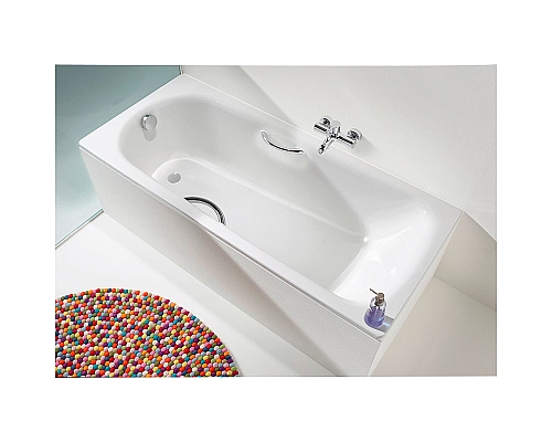 Стальная ванна Kaldewei Saniform Plus Star 336 170х75 133600013001 с покрытием Easy-clean с отверстиями под ручки Стальная ванна Kaldewei Saniform Plus Star 336 170х75 133600013001 с покрытием Easy-clean с отверстиями под ручки