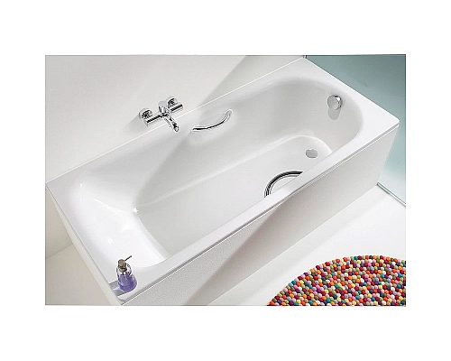 Стальная ванна Kaldewei Saniform Plus Star 336 170х75 133600013001 с покрытием Easy-clean с отверстиями под ручки Стальная ванна Kaldewei Saniform Plus Star 336 170х75 133600013001 с покрытием Easy-clean с отверстиями под ручки