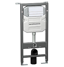 Инсталляция для унитазов Ceramica Nova Envision с кнопкой смыва CN1002W