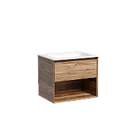 Тумба подвесная SANCOS Marmi 590х445 c ящиком, дуб чарльстон MR1.060ECH