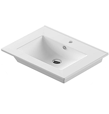 Мебельная раковина Sanita luxe Quadro 75 QDR75SLWB01
