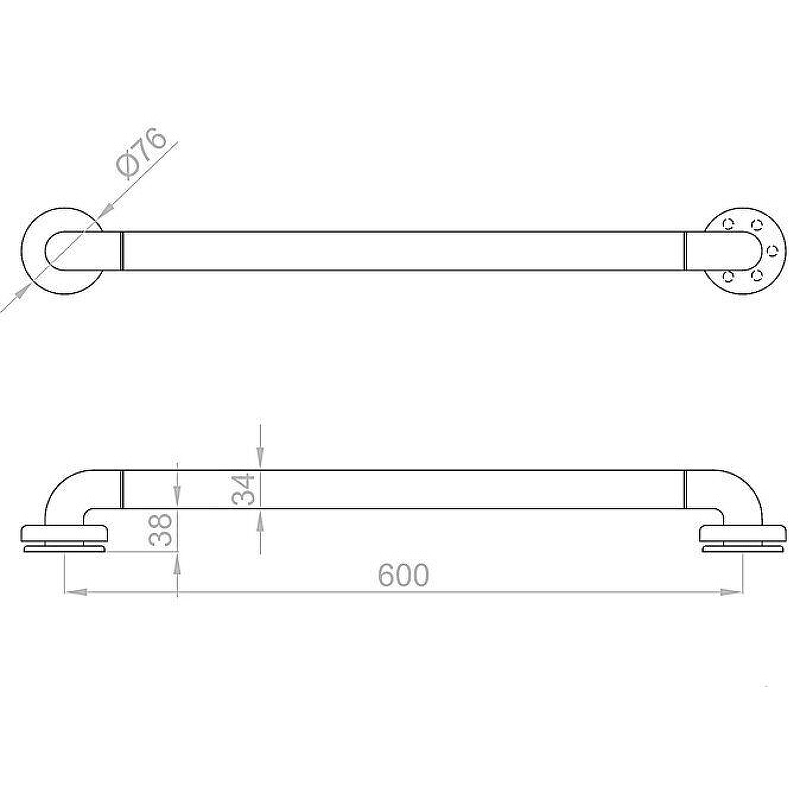 Поручень для санузла 922 600x850 мм. 01. 1000н. Поручень для инвалидов прямой ппр-09. 800.