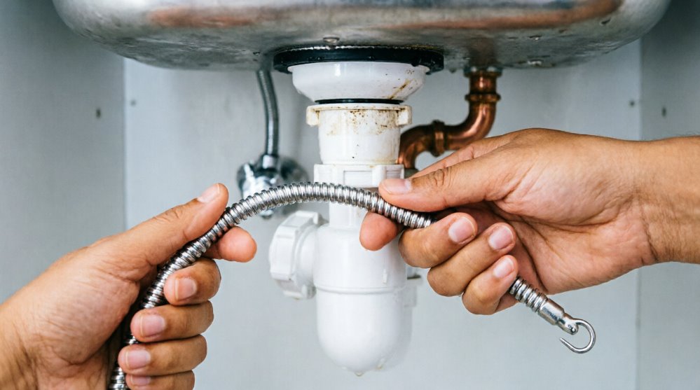 Сантехнический трос для прочистки канализации