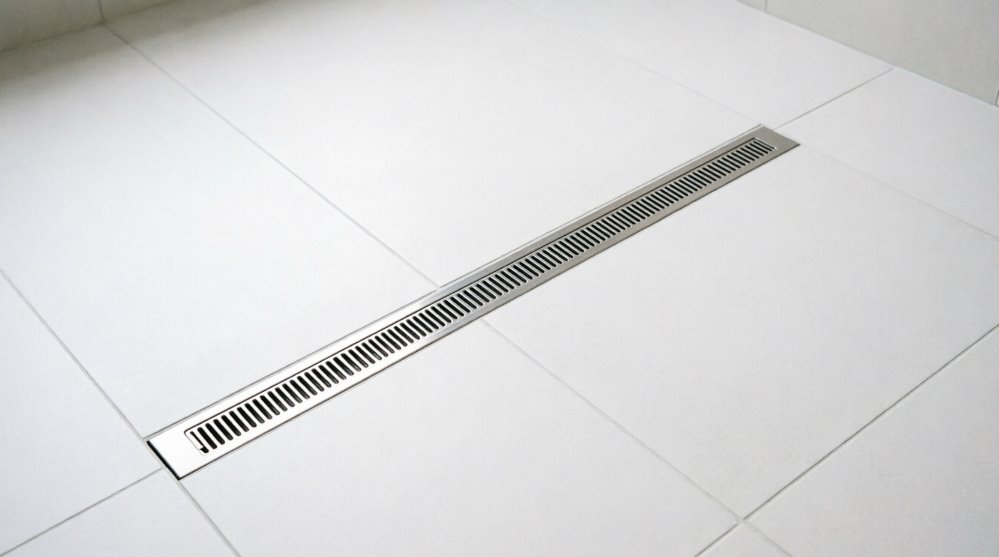 Линейный трап для душевой кабины без поддона