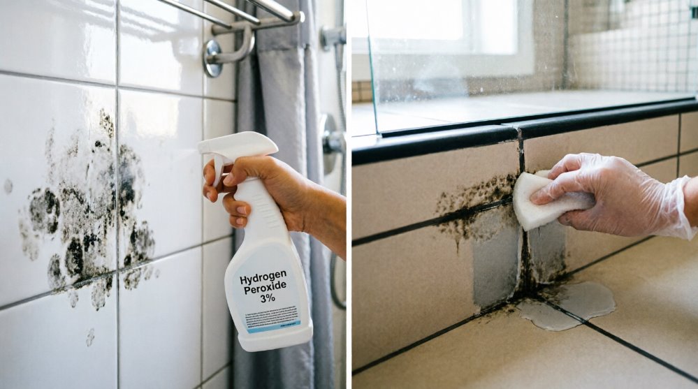 Обработка поверхности от грибка перекисью водорода