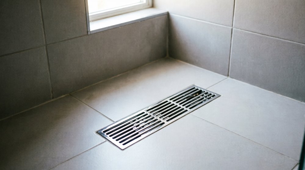 Слив для душевой кабины с бутылочным сифоном