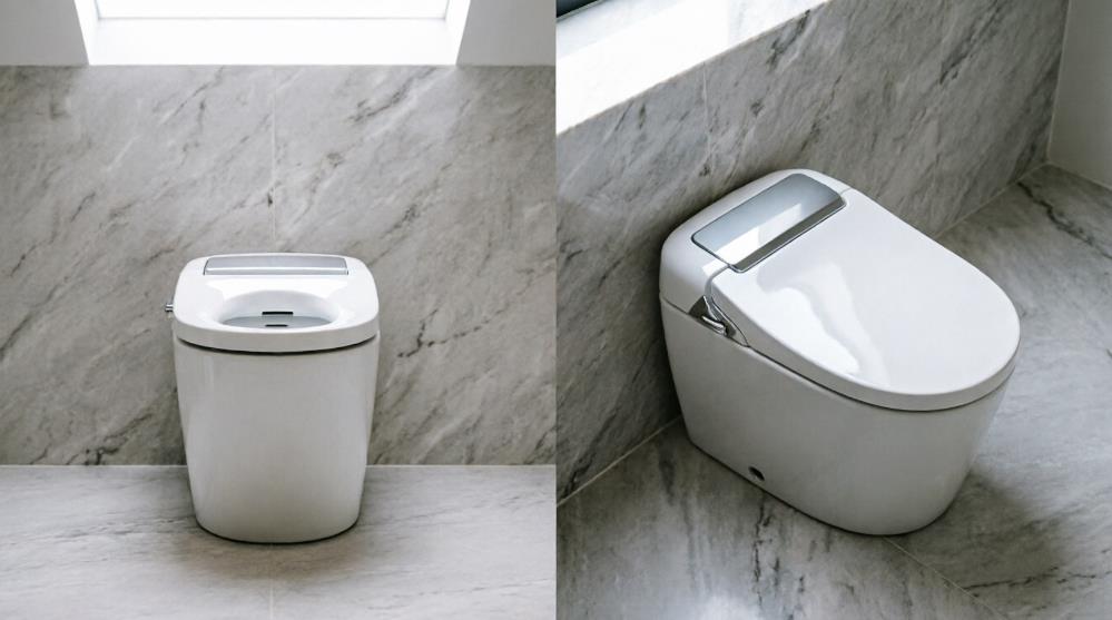 Современное биде в ванной комнате