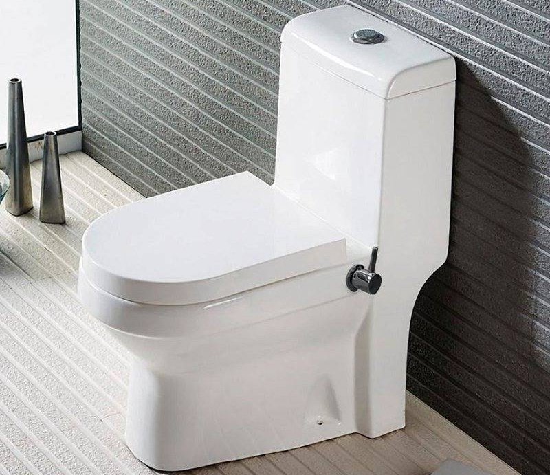 Напольный унитаз с полочкой