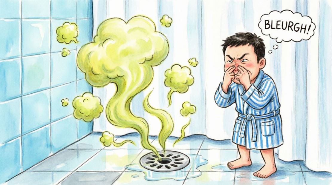 Запах канализации в душевой кабине - основные причины